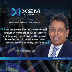 X2M Connect reports strong FY22 results