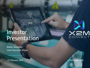 X2M Connect has delivered strong H1 FY22 growth