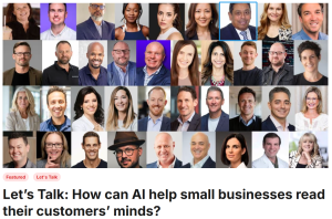 “AI is no longer a ‘nice to have’ for SME’s, it’s a competitive necessity.”